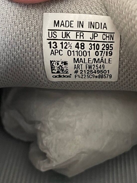 Adidas Yeezy Boost 700 V2 Inertia 2019 Shoes FW2549 Men\'s Size 13 main image 6